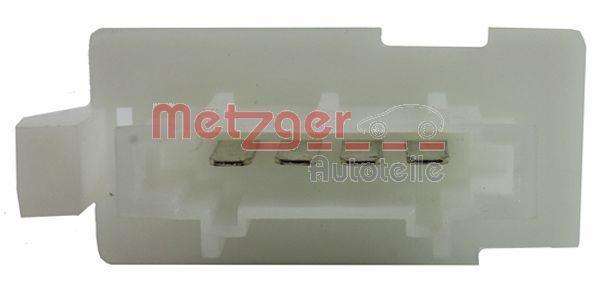 Résistance, pulseur d'air habitacle (Élément de commande, chauffage/ventilation) METZGER ref. 0917249
